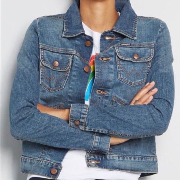 Modcloth Jackets & Blazers - ModCloth x Wrangler Dependable Denim Jacket